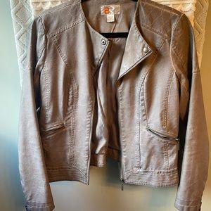 Bernardí Collection Grey Leather Jacket